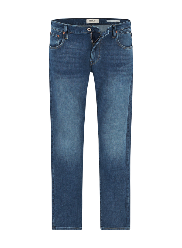 Jeans Aideen, Straight, Baumwoll-Stretch, blau