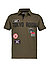 Polo-Shirt, Regular, Piquè-Stretch, waldgrün - waldgrün