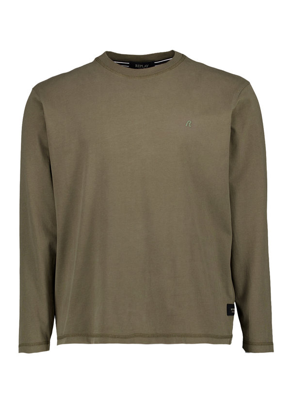 Longsleeve, Jersey, grün