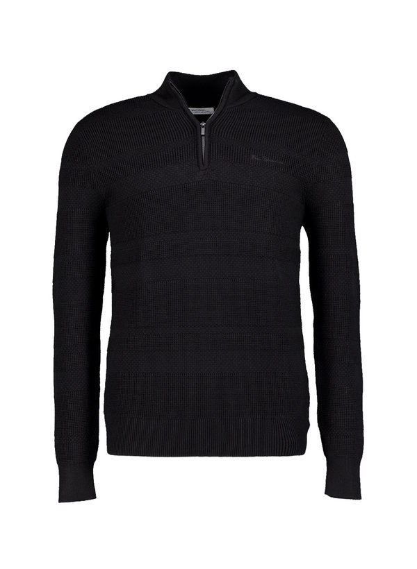 Ben Sherman Herren Troyer schwarz unifarben