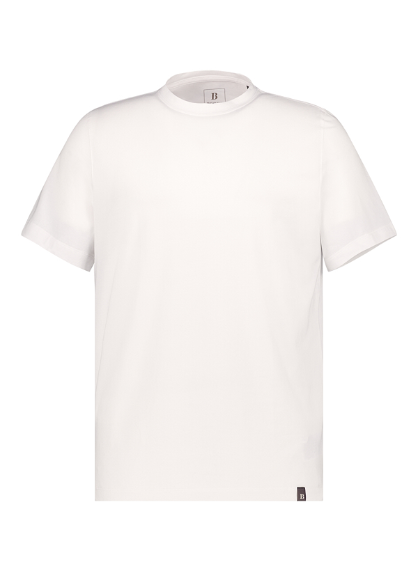 T-Shirt, Supima Baumwolle-Stretch, weiß