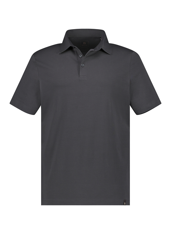 Polo-Shirt, Regular, Baumwoll-Stretch, Jersey, dunkelgrün