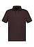 Polo-Shirt, Regular, Baumwoll-Stretch, Jersey, dunkelbraun - dunkelbraun