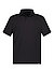 Polo-Shirt, Regular, Baumwoll-Stretch, Jersey, schwarz - schwarz