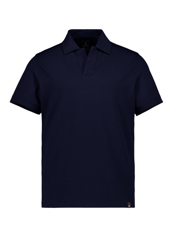 Polo-Shirt, Regular, Baumwoll-Piqué, navy