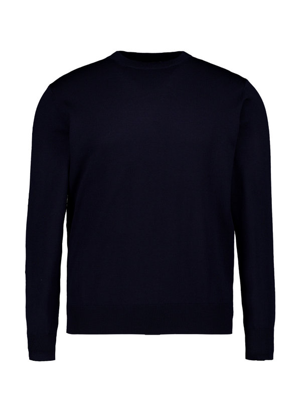 Pullover, Regular, Merinowolle extrafein, navy
