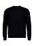 Pullover, Regular, Merinowolle extrafein, schwarz - schwarz