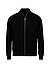 Cardigan, Regular, Merinowolle extrafein, schwarz - schwarz