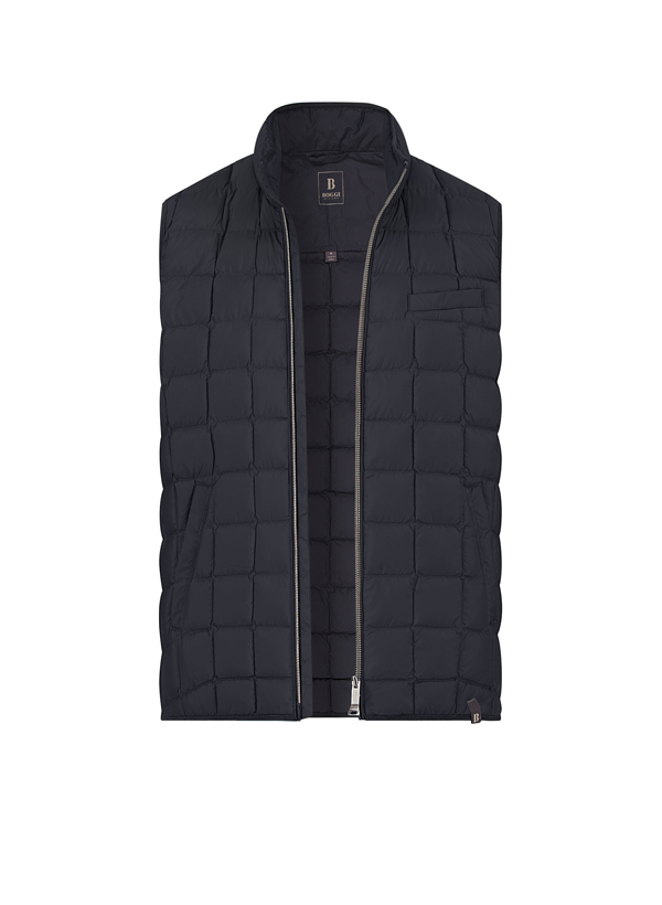 Daunenweste, Mikrofaser, navy