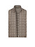 Daunenweste, Mikrofaser, taupe - taupe