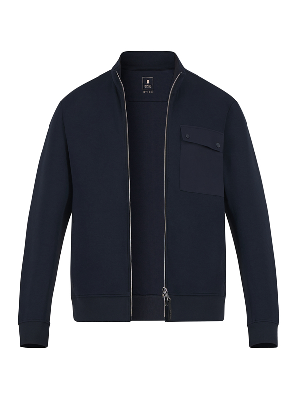 Sweatjacke, Scuba wasserabweisend, navy