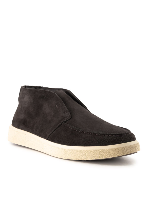 Slipper, Veoursleder, dunkelbraun