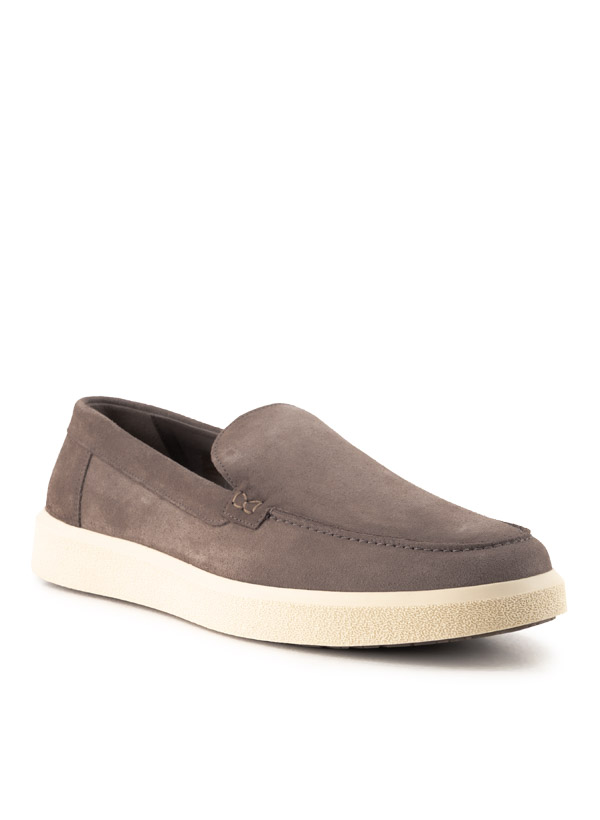 Slipper, Veoursleder, taupe