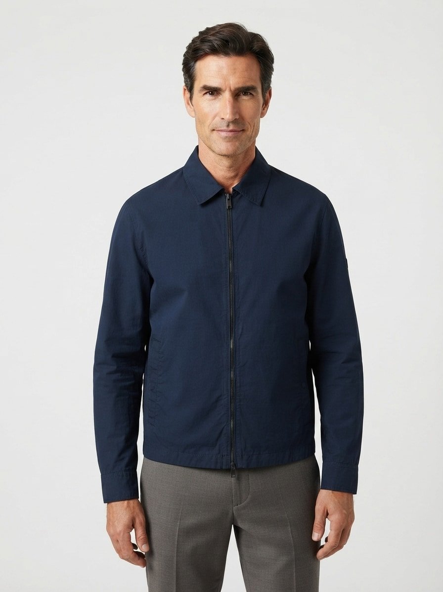 Blouson Lutti, Baumwolle, dunkelblau