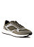 Sneaker Titanium, Material-Mix, grün - dunkelgrün