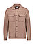 Overshirt, Jersey-Flanell, Viskose-Mischung, Brusttaschen, nougat melange - nougat