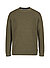 Pullover Style Roy, Baumwolle-Wolle, dunkelgrün - dunkelgrün