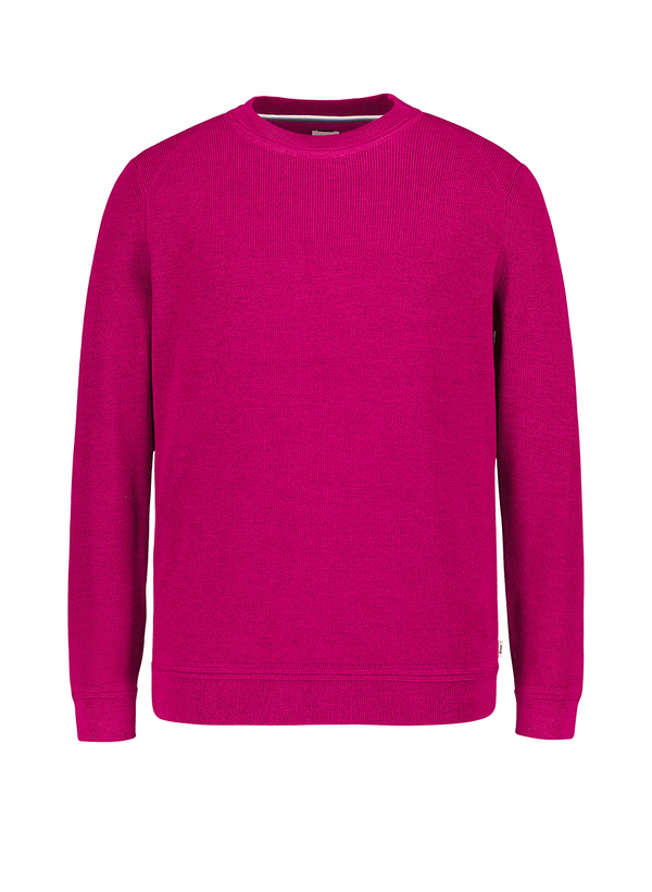 Brax Herren Pullover rot unifarben