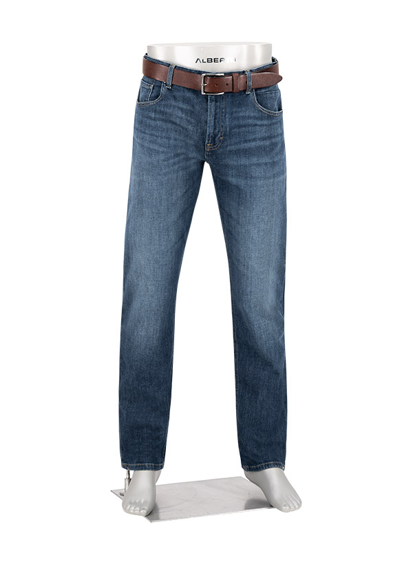Organic Denim, Bill, Modern Fit, Baumwoll-Stretch, blau