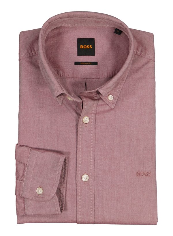 BOSS Orange Herren Hemd rot