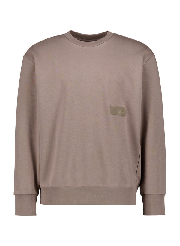 Sweatshirt, Baumwolle, braun