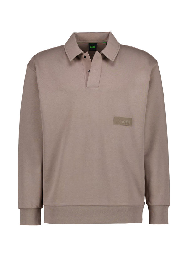 Sweatshirt, Baumwolle, taupe