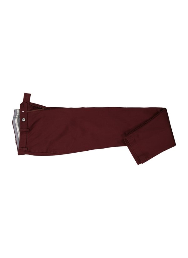 Chino Tilo, Slim Fit, Supima® Satin, bordeaux