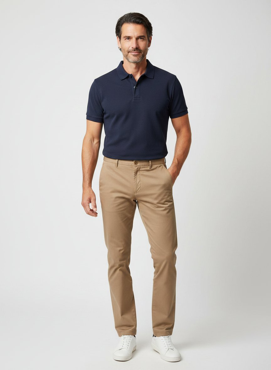Hose Tourist, Slim Fit, Baumwoll-Stretch, mittelbraun