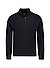 Troyer, Woll-Mischung, navy strukturiert - navy
