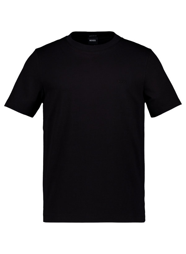 T-Shirt, Regular, Baumwolle, schwarz