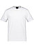 T-Shirt, Regular, Baumwolle, weiß - weiß