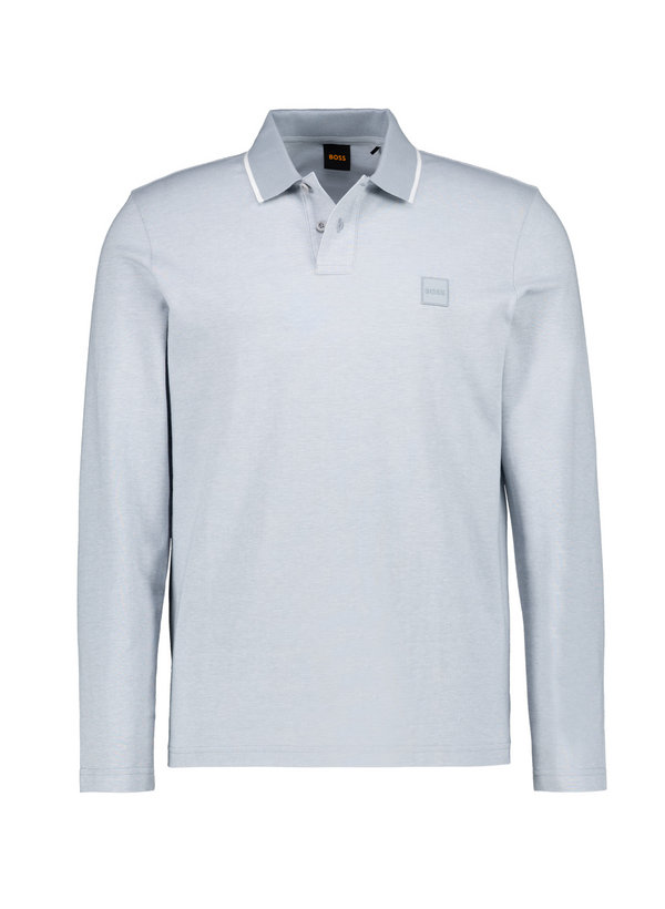 Polo-Shirt PasserfordLong, Piqué, open grey