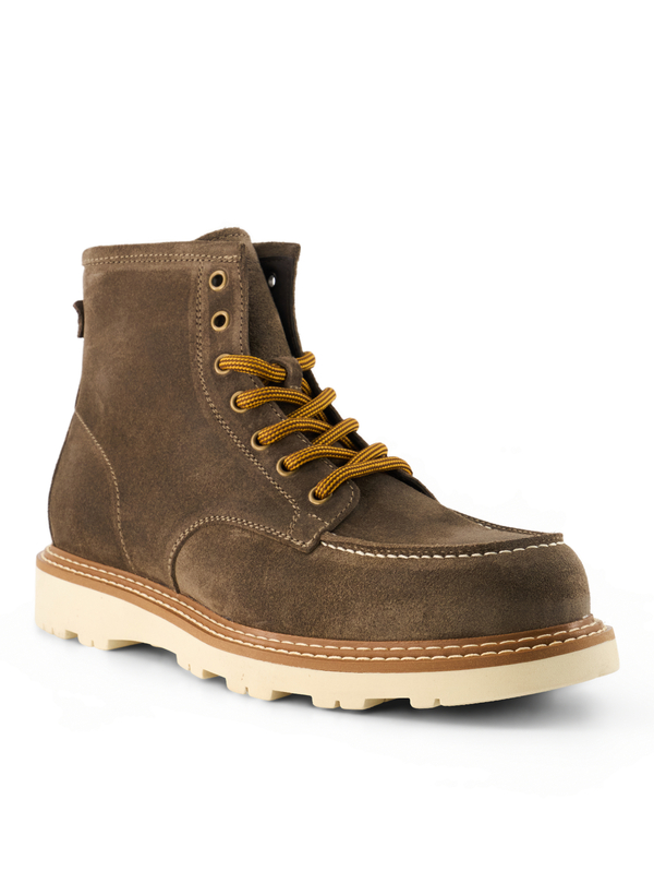 Prime Shoes Herren Schuhe grün Nubuk-/Veloursleder