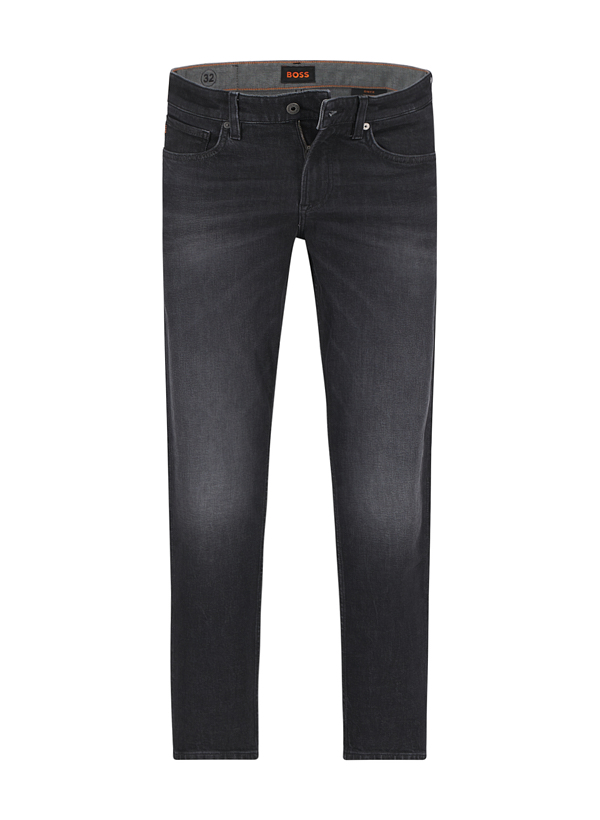 Jeans Onyx, Slim Taper Fit, Baumwoll-Stretch, anthrazit