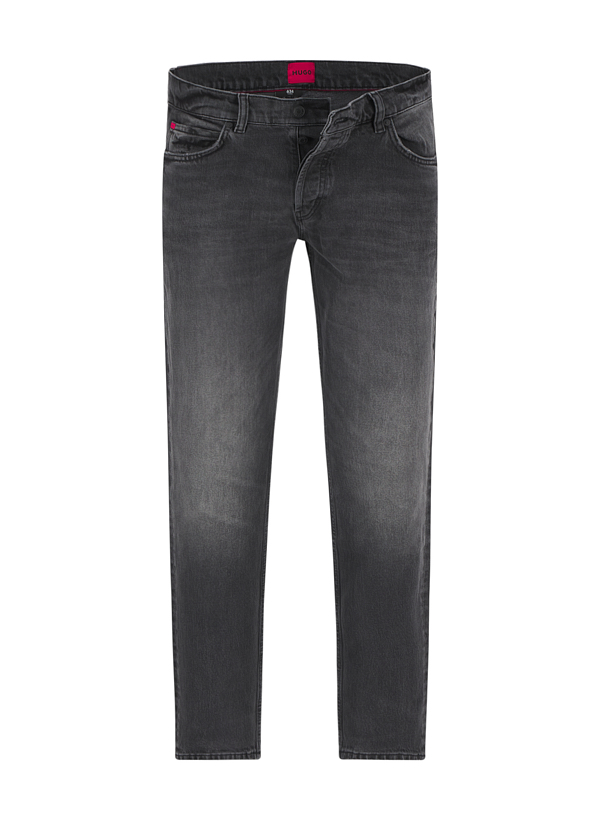 Jeans 634, Tapered, Baumwoll-Stretch, dunkelgrau