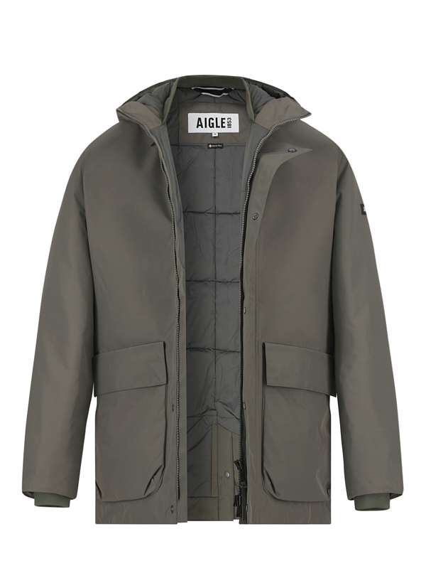 Aigle Herren Jacken grün unifarben