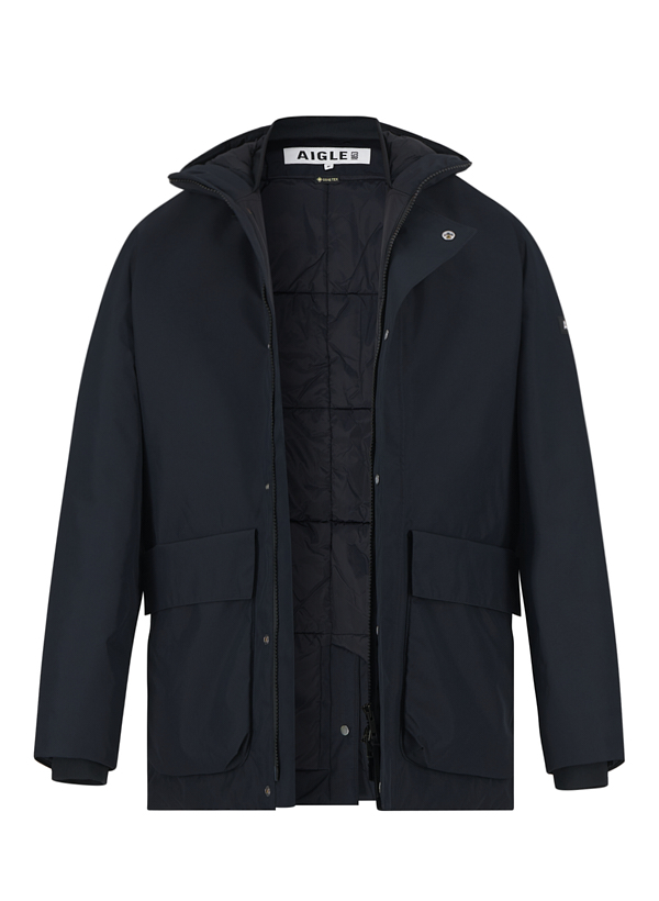 Parka, Mikrofaser GORE-TEX®, schwarz