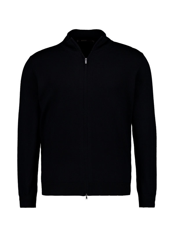 Cardigan, Merinowolle extrafein, schwarz
