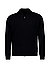 Cardigan, Merinowolle extrafein, schwarz - schwarz