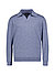 Pullover, Merinowolle extrafein, hellblau meliert - hellblau
