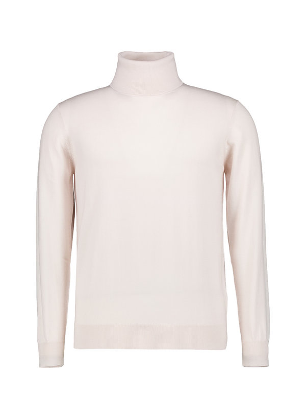 Rollkragenpullover, Merinowolle extrafein, ecru