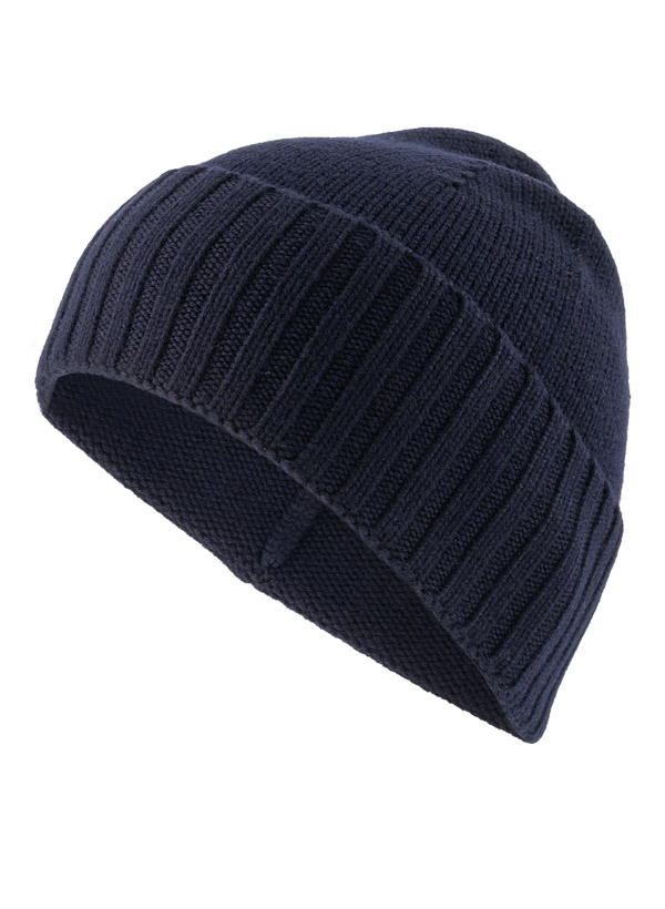 Strickmütze, Wolle, navy
