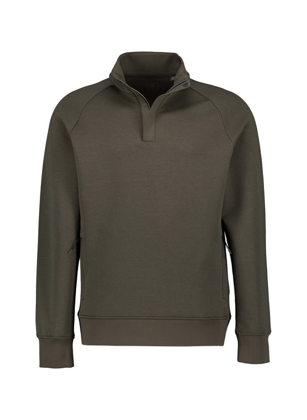 Sweatshirt, Scuba wasserabweisend, militärgrün