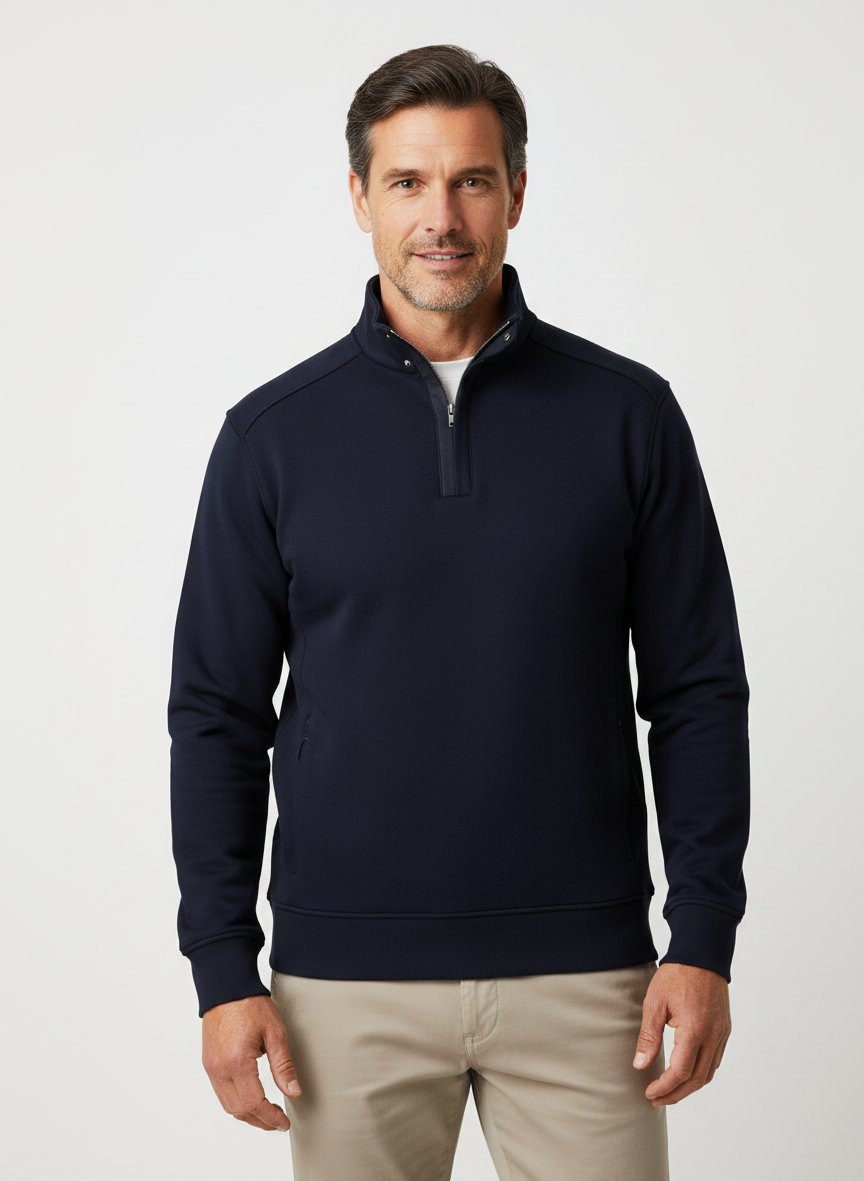 Sweatshirt, Scuba wasserabweisend, navy