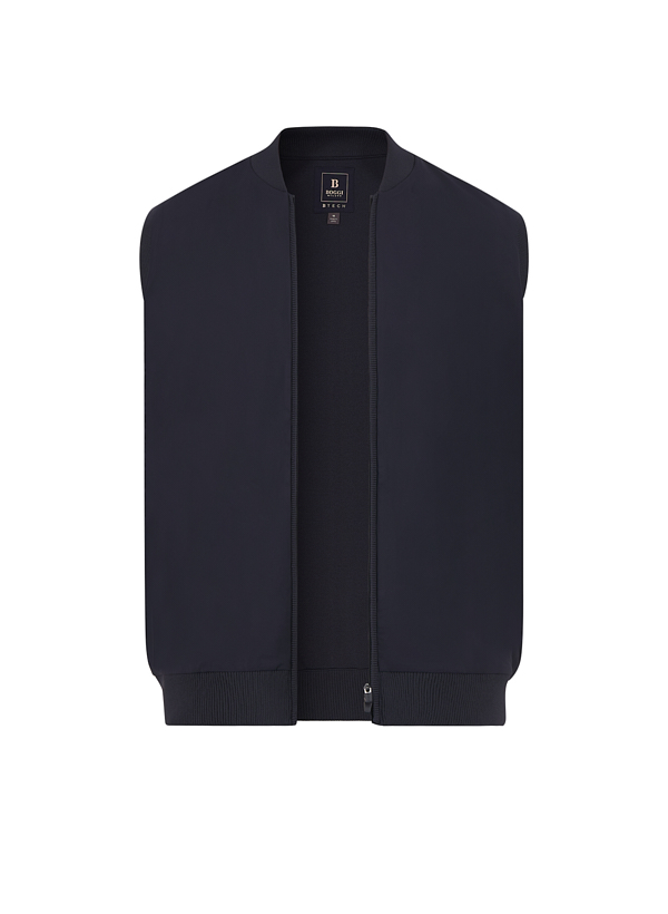 Weste, Mikrofaser, navy