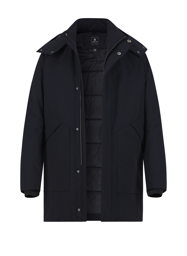 Mantel, Mikrofaser PRIMALOFT®, navy