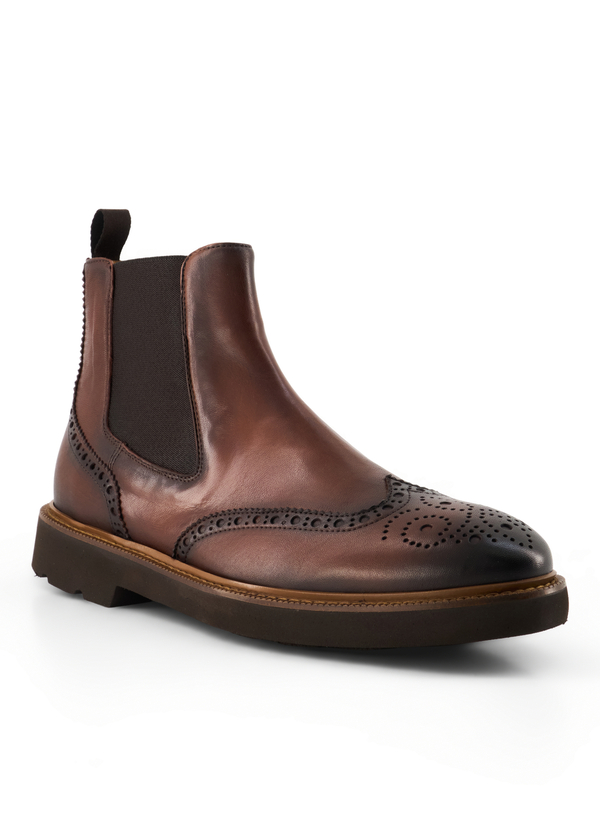 Chelsea Boots, Leder, moro