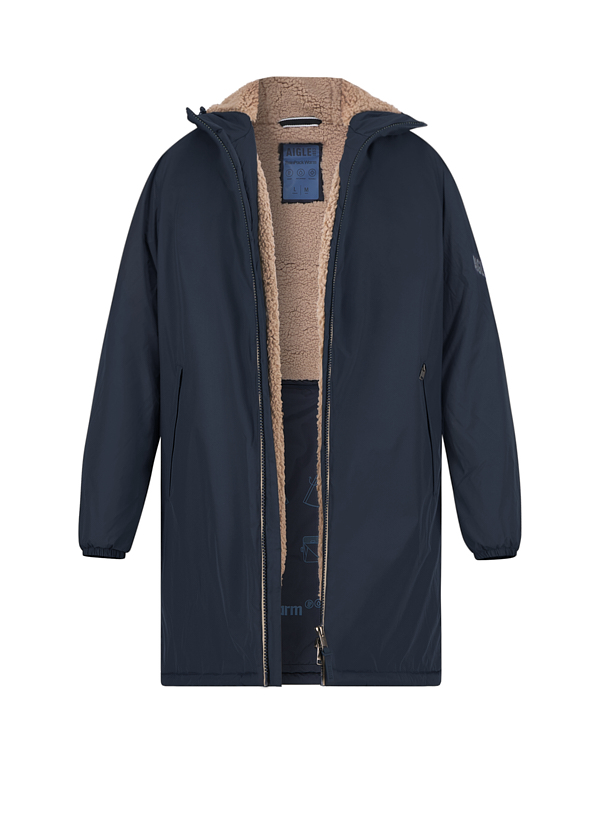 Funktionsparka, Mikrofaser REPREVE® Teddy, empire