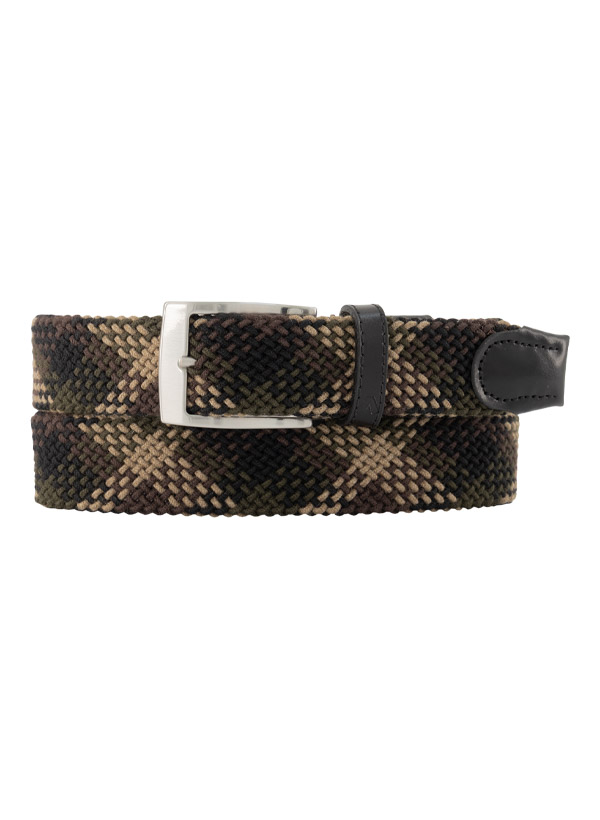 Alberto Herren Gürtel multicolor Textil