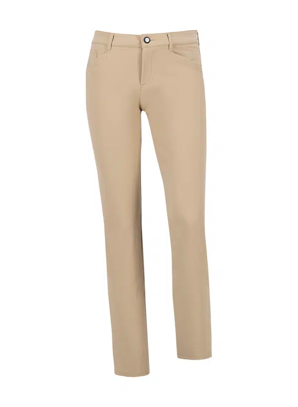 Damen Golfhose Jana, Regular Fit, Performence-Stretch, beige